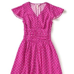 Matilda Jane Moxie dress LARGE, NEW!